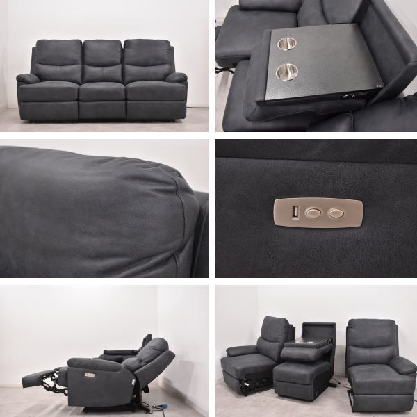 Ghế Sofa ngả điện OKIN F0624E | 3 chỗ ngồi | Dài 2m 3 Ghế Sofa ngả điện OKIN F0624E | 3 chỗ ngồi | Dài 2m - Ảnh 3