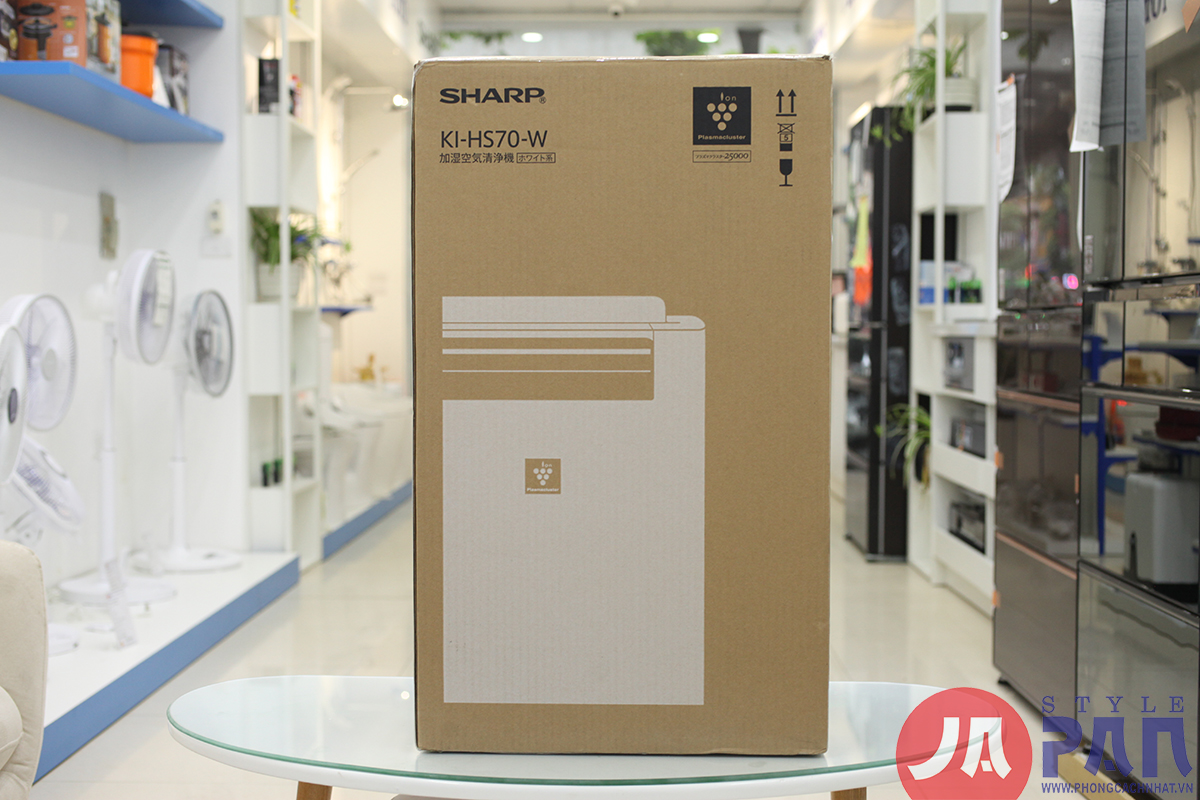 Máy lọc không khí, bù ẩm Sharp KI-HS70 - Plasma 25000 2 Máy lọc không khí, bù ẩm Sharp KI-HS70 - Plasma 25000 - Ảnh 2