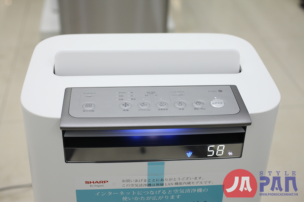 Máy lọc không khí, bù ẩm Sharp KI-HS70 - Plasma 25000 7 Máy lọc không khí, bù ẩm Sharp KI-HS70 - Plasma 25000 - Ảnh 7