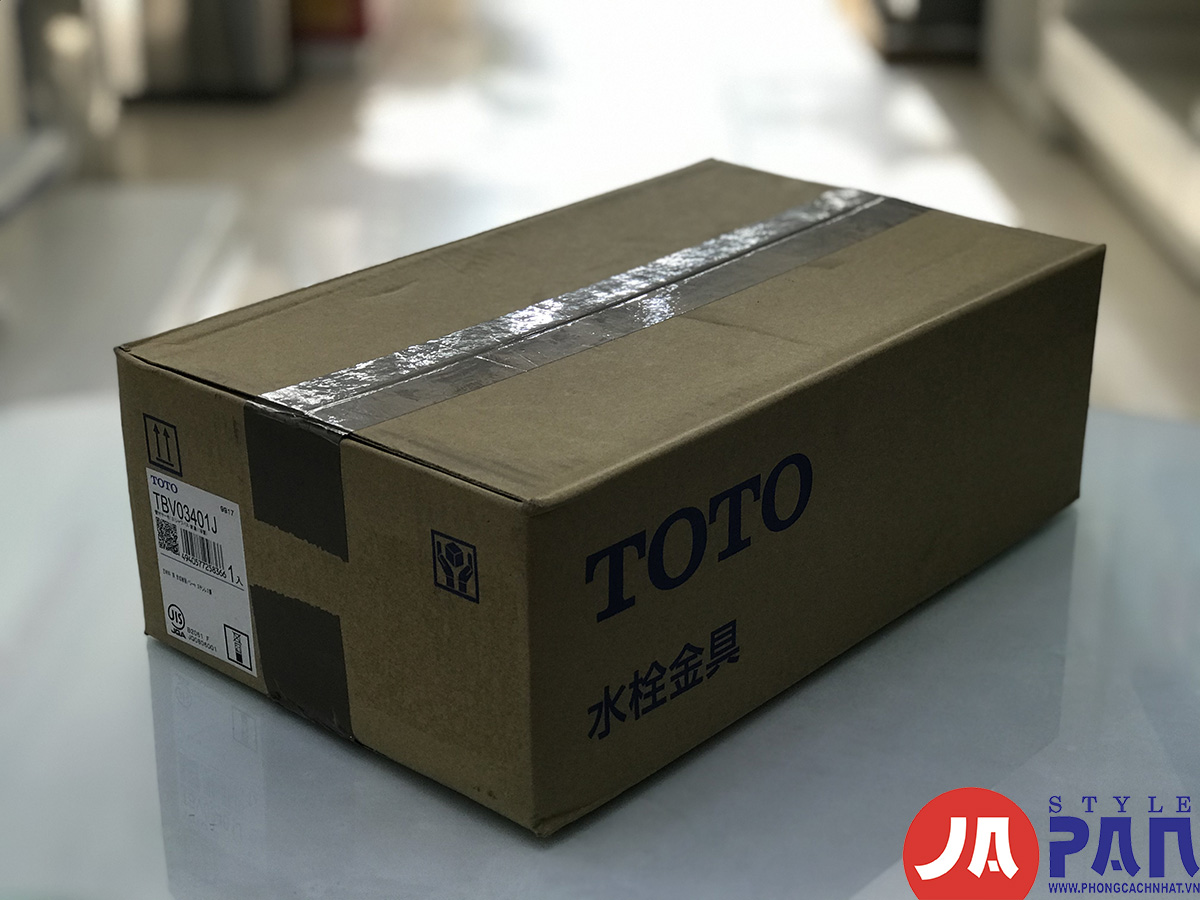 Sen tắm Toto TBV03401J | Khống chế nhiệt độ 2 Sen tắm Toto TBV03401J | Khống chế nhiệt độ - Ảnh 2