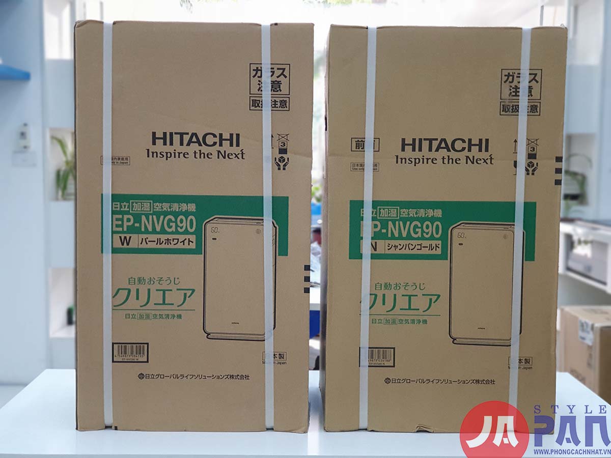 Lọc không khí Hitachi EP-NVG90 (W) Trắng 11 Lọc không khí Hitachi EP-NVG90 (W) Trắng - Ảnh 11