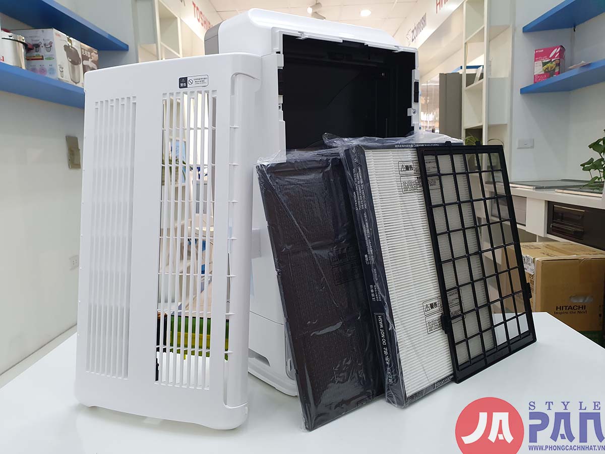 Lọc không khí Hitachi EP-NVG90 (W) Trắng 9 Lọc không khí Hitachi EP-NVG90 (W) Trắng - Ảnh 9