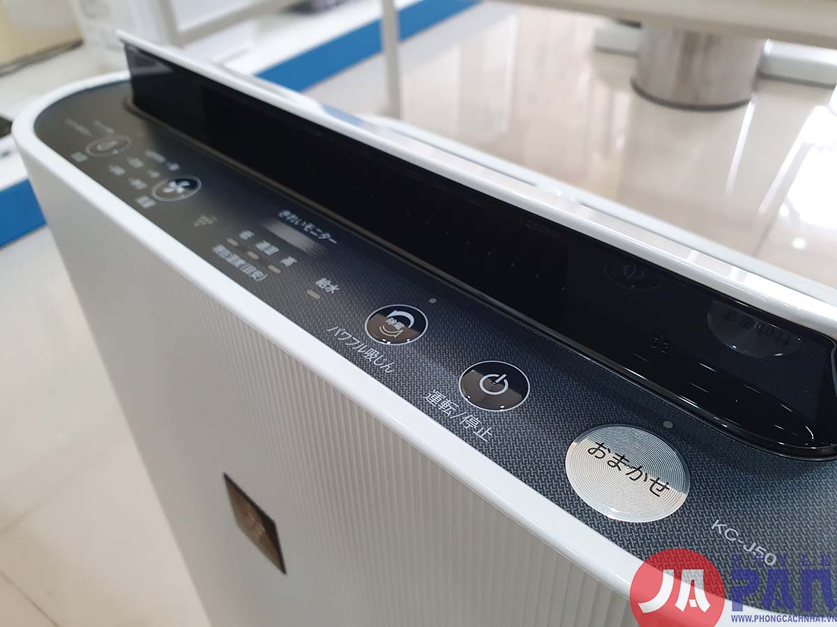 Máy lọc không khí Sharp KC-P50-W | Tạo ẩm | Ion 7000 7 Máy lọc không khí Sharp KC-P50-W | Tạo ẩm | Ion 7000 - Ảnh 7