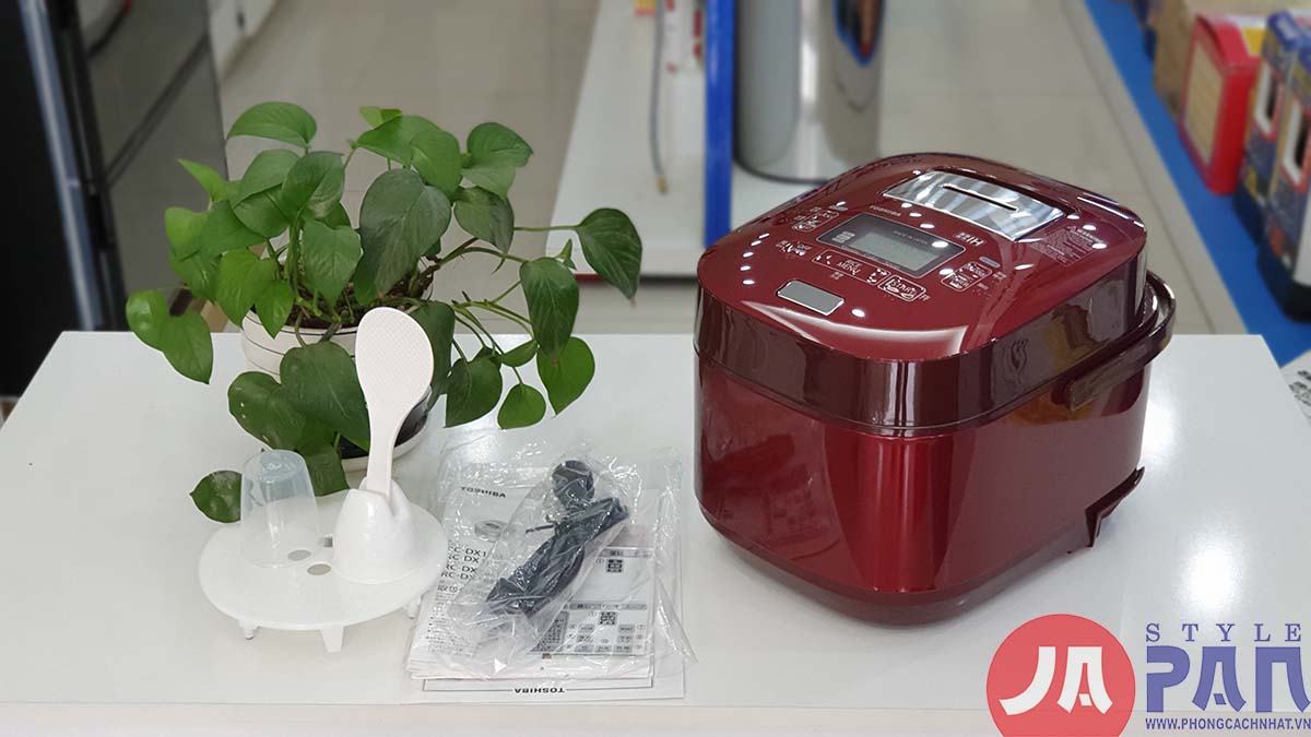 Nồi cơm điện Toshiba RC-DX18HR| 1.8L | 220V | Lõi chuông 3 Nồi cơm điện Toshiba RC-DX18HR| 1.8L | 220V | Lõi chuông - Ảnh 3