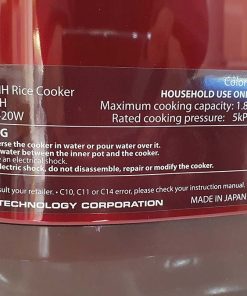 Nồi cơm điện Toshiba RC-DX18HR| 1.8L | 220V | Lõi chuông 25 1 1610346369 9355664692 toshiba rc dx18hr 8