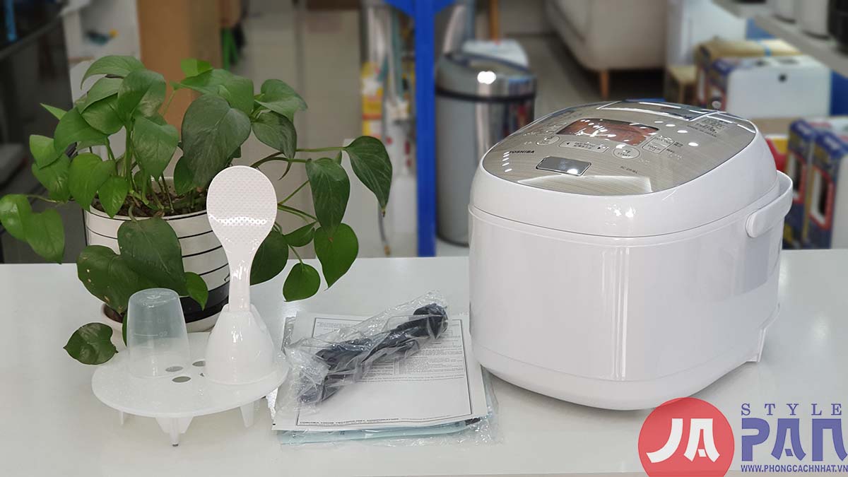 Nồi cơm điện Toshiba RC-DR18LW| 1.8L | 220V | Cao tần 3 Nồi cơm điện Toshiba RC-DR18LW| 1.8L | 220V | Cao tần - Ảnh 3