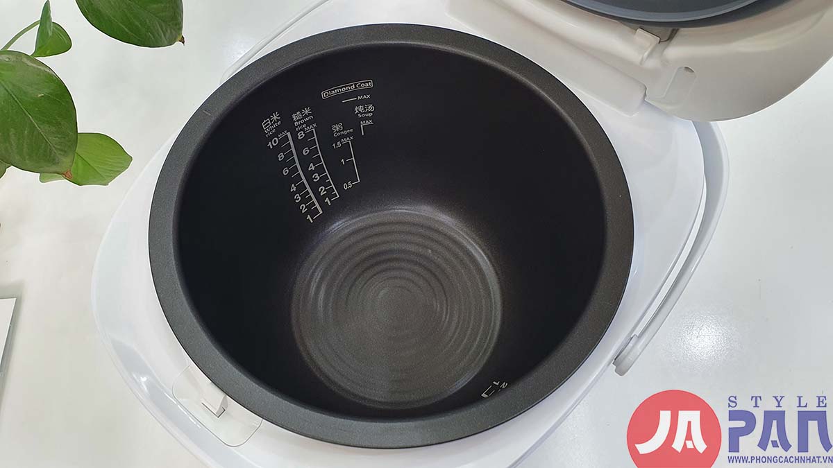 Nồi cơm điện Toshiba RC-DR18LW| 1.8L | 220V | Cao tần 11 Nồi cơm điện Toshiba RC-DR18LW| 1.8L | 220V | Cao tần - Ảnh 11