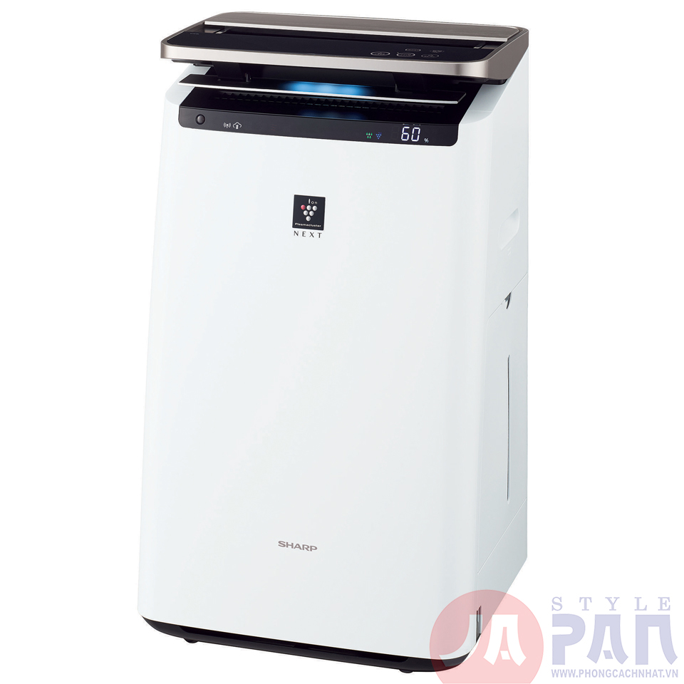 Máy lọc không khí, bù ẩm Sharp KI-LP100-W | Ion Plasma 50000 1 Máy lọc không khí, bù ẩm Sharp KI-LP100-W | Ion Plasma 50000