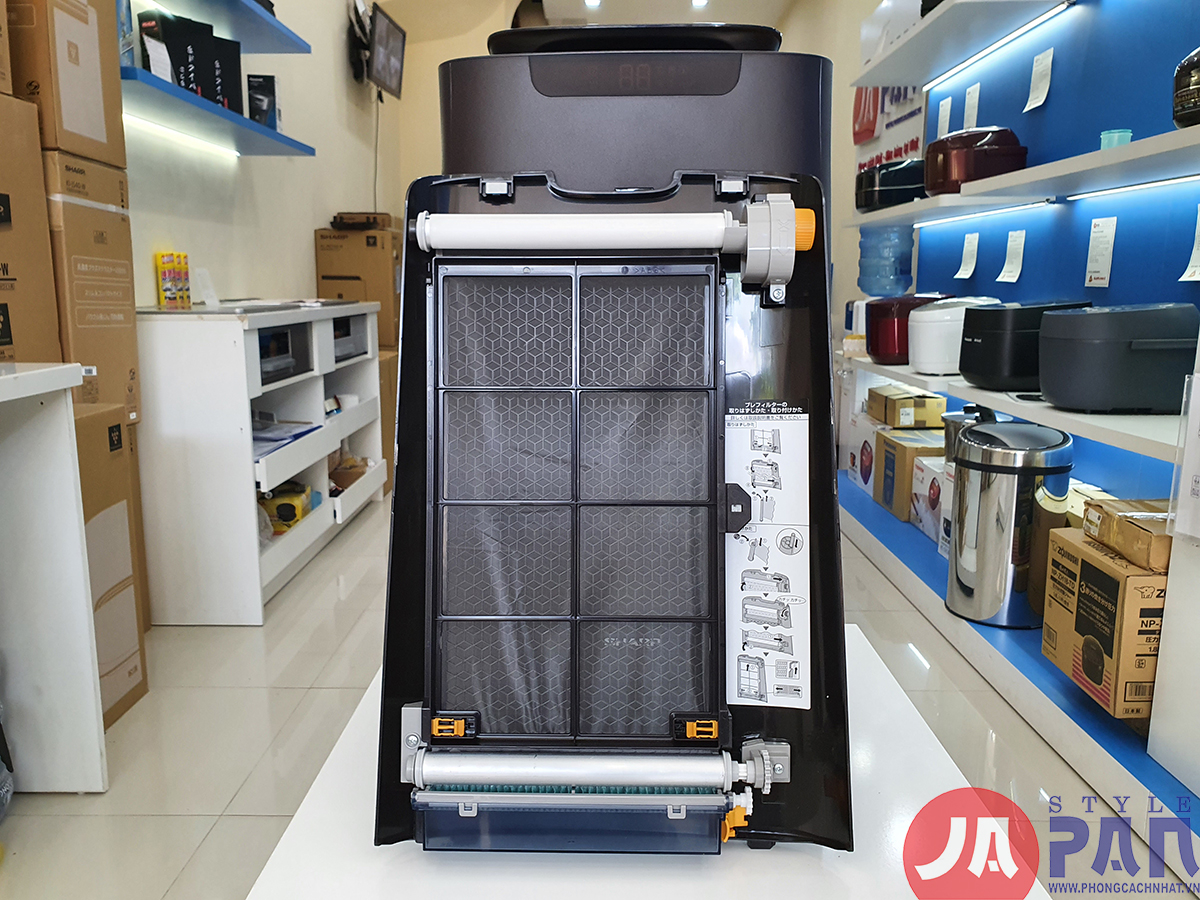 Máy lọc không khí, bù ẩm Sharp KI-LX75-T | Ion Plasma 25000 8 Máy lọc không khí, bù ẩm Sharp KI-LX75-T | Ion Plasma 25000 - Ảnh 8