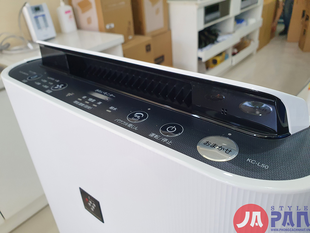 Máy lọc không khí Sharp KC-L50-W |Ion Plashma 7000 7 Máy lọc không khí Sharp KC-L50-W |Ion Plashma 7000 - Ảnh 7