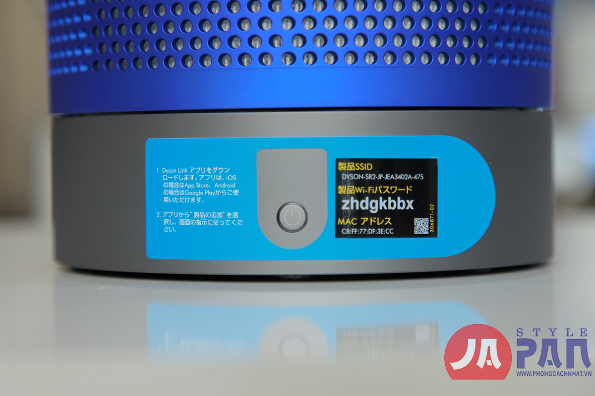 Quạt không cánh Dyson Pure Cool Link TP03 (IB) | Tích hợp lọc không khí | Màu xanh 7 Quạt không cánh Dyson Pure Cool Link TP03 (IB) | Tích hợp lọc không khí | Màu xanh - Ảnh 7