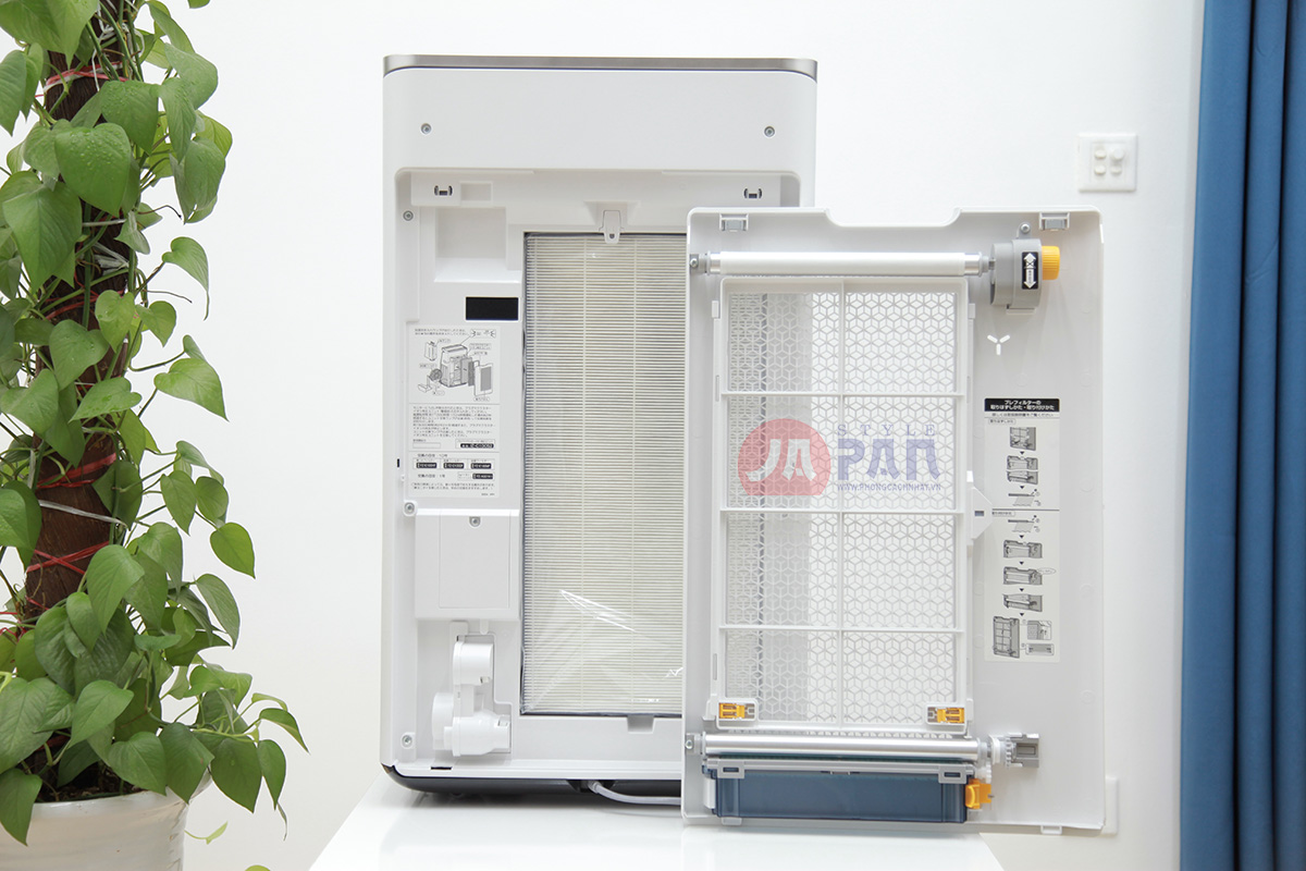 Máy lọc không khí, bù ẩm Sharp KI-LP100-W | Ion Plasma 50000 12 Máy lọc không khí, bù ẩm Sharp KI-LP100-W | Ion Plasma 50000 - Ảnh 12