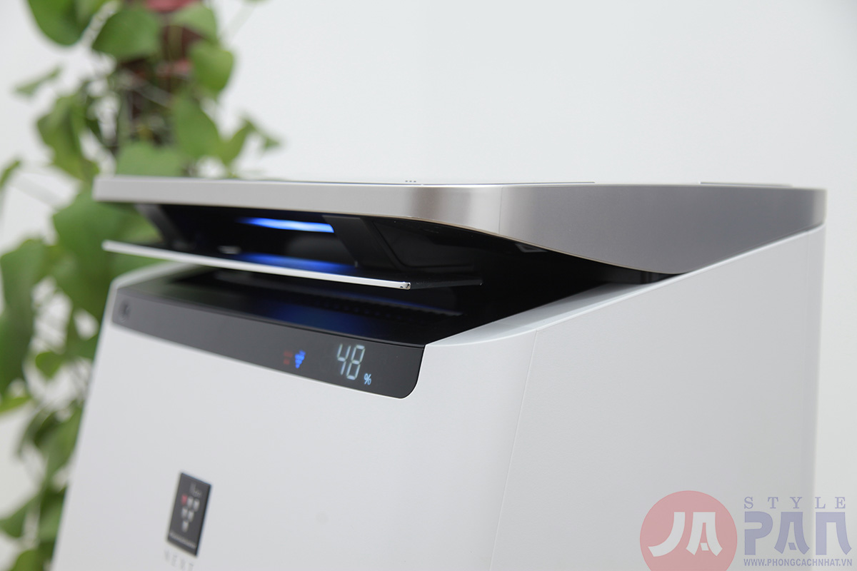 Máy lọc không khí, bù ẩm Sharp KI-LP100-W | Ion Plasma 50000 7 Máy lọc không khí, bù ẩm Sharp KI-LP100-W | Ion Plasma 50000 - Ảnh 7