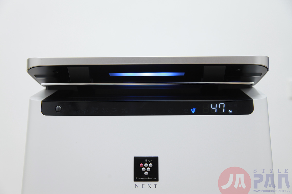 Máy lọc không khí, bù ẩm Sharp KI-LP100-W | Ion Plasma 50000 9 Máy lọc không khí, bù ẩm Sharp KI-LP100-W | Ion Plasma 50000 - Ảnh 9