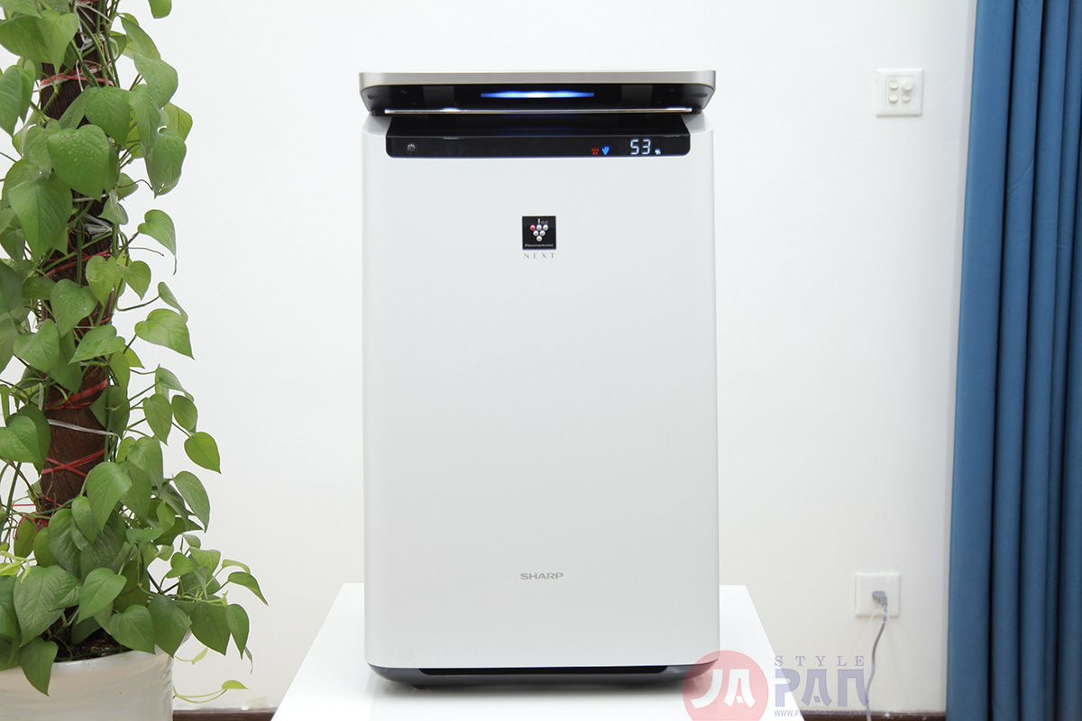 Máy lọc không khí, bù ẩm Sharp KI-LP100-W | Ion Plasma 50000 4 Máy lọc không khí, bù ẩm Sharp KI-LP100-W | Ion Plasma 50000 - Ảnh 4