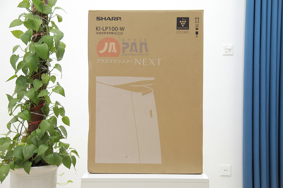 Máy lọc không khí, bù ẩm Sharp KI-LP100-W | Ion Plasma 50000 2 Máy lọc không khí, bù ẩm Sharp KI-LP100-W | Ion Plasma 50000 - Ảnh 2