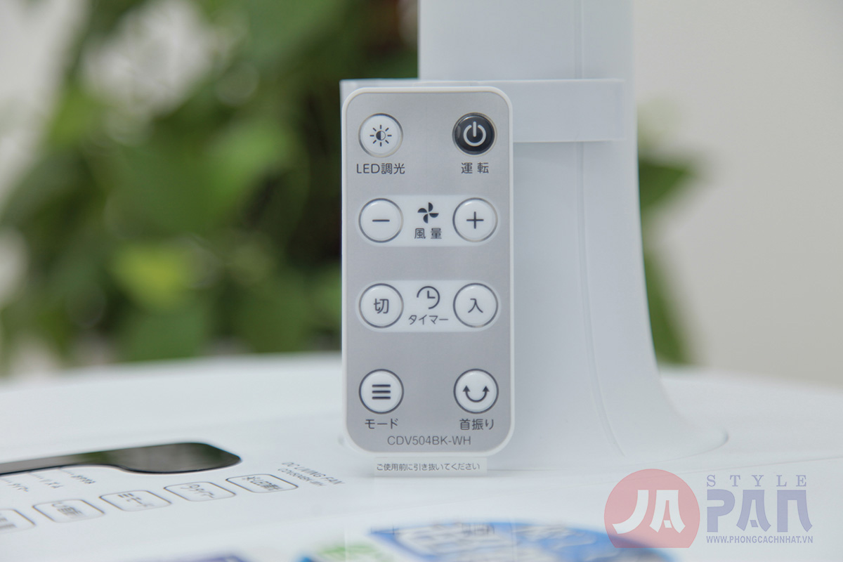 Quạt điện Original Basic CDV504BK | 7 cánh | Động cơ DC 12 Quạt điện Original Basic CDV504BK | 7 cánh | Động cơ DC - Ảnh 12