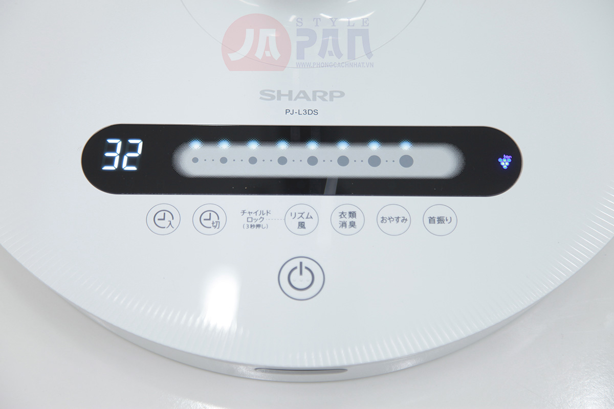 Quạt điện Sharp PJ-N3DS | New 2021 | Động cơ DC | 7 cánh 7 Quạt điện Sharp PJ-N3DS | New 2021 | Động cơ DC | 7 cánh - Ảnh 7