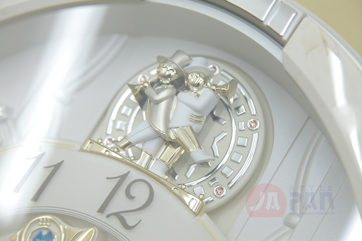 Đồng hồ treo tường Seiko RE576A nội địa Nhật | 39 giai điệu 6 Đồng hồ treo tường Seiko RE576A nội địa Nhật | 39 giai điệu - Ảnh 6