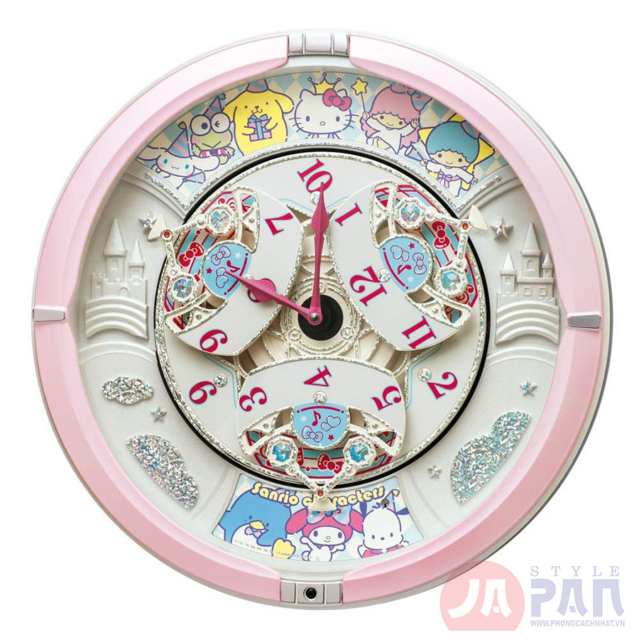 Đồng hồ treo tường Seiko CQ222P nội địa Nhật | 30 giai điệu 1 Đồng hồ treo tường Seiko CQ222P nội địa Nhật | 30 giai điệu