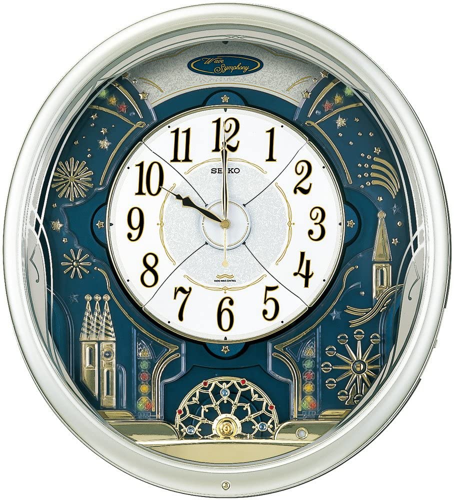 Đồng hồ treo tường Seiko RE561H |Melody Hi-Fi 4 Đồng hồ treo tường Seiko RE561H |Melody Hi-Fi - Ảnh 4