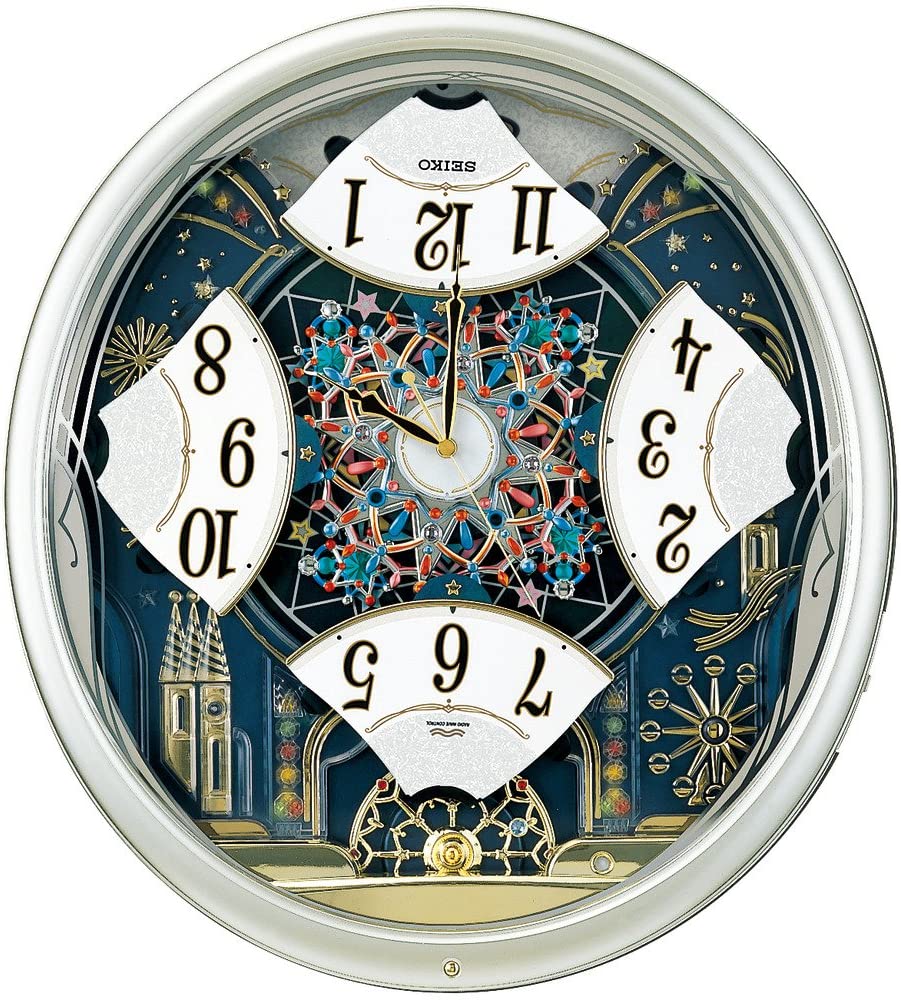 Đồng hồ treo tường Seiko RE561H |Melody Hi-Fi 5 Đồng hồ treo tường Seiko RE561H |Melody Hi-Fi - Ảnh 5