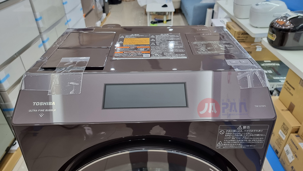 Máy giặt Toshiba TW-127XP1L (T) | Giặt 12kg, sấy 7kg 6 Máy giặt Toshiba TW-127XP1L (T) | Giặt 12kg, sấy 7kg - Ảnh 6