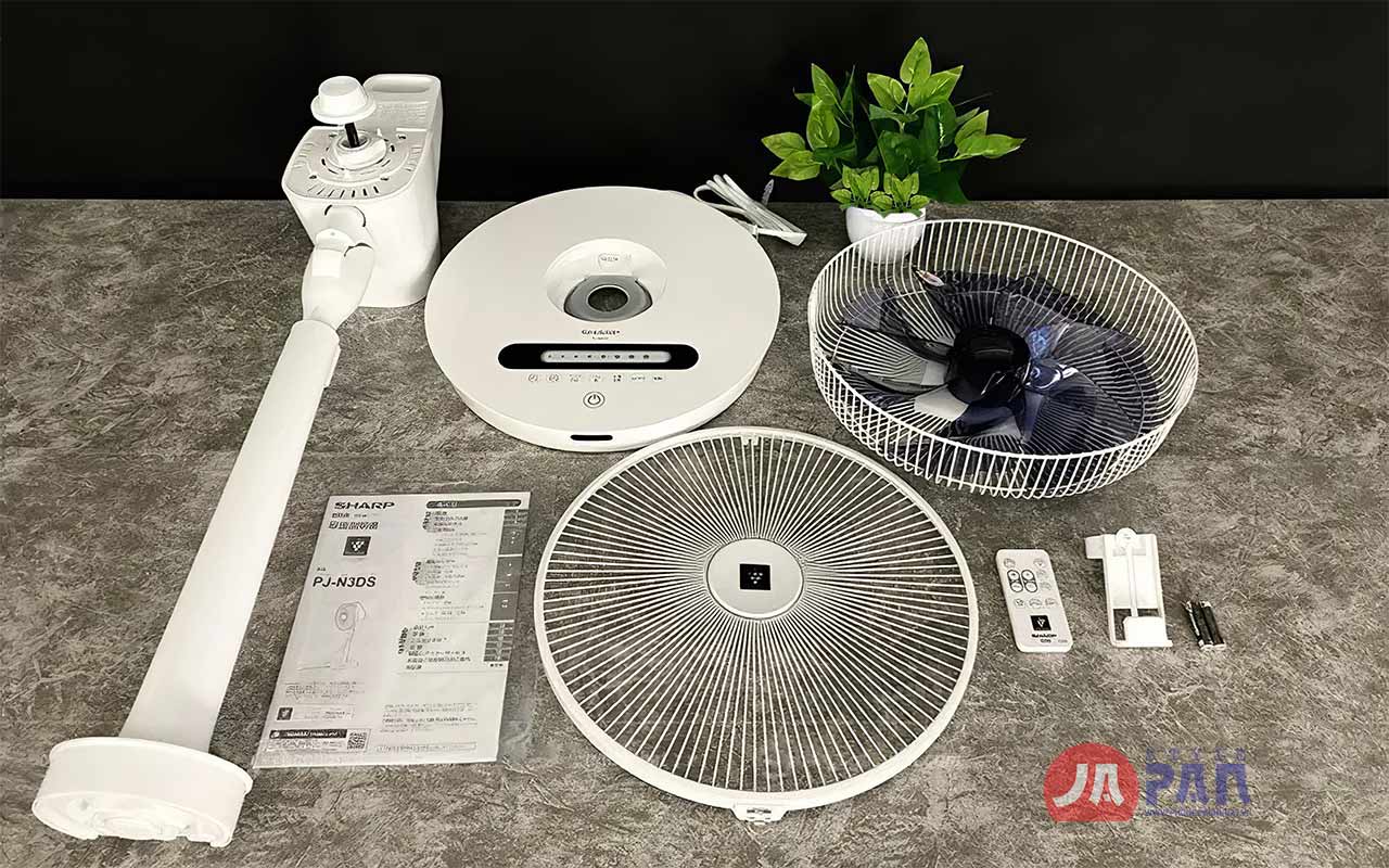 Quạt điện Sharp PJ-N3DS | New 2021 | Động cơ DC | 7 cánh 13 Quạt điện Sharp PJ-N3DS | New 2021 | Động cơ DC | 7 cánh - Ảnh 13