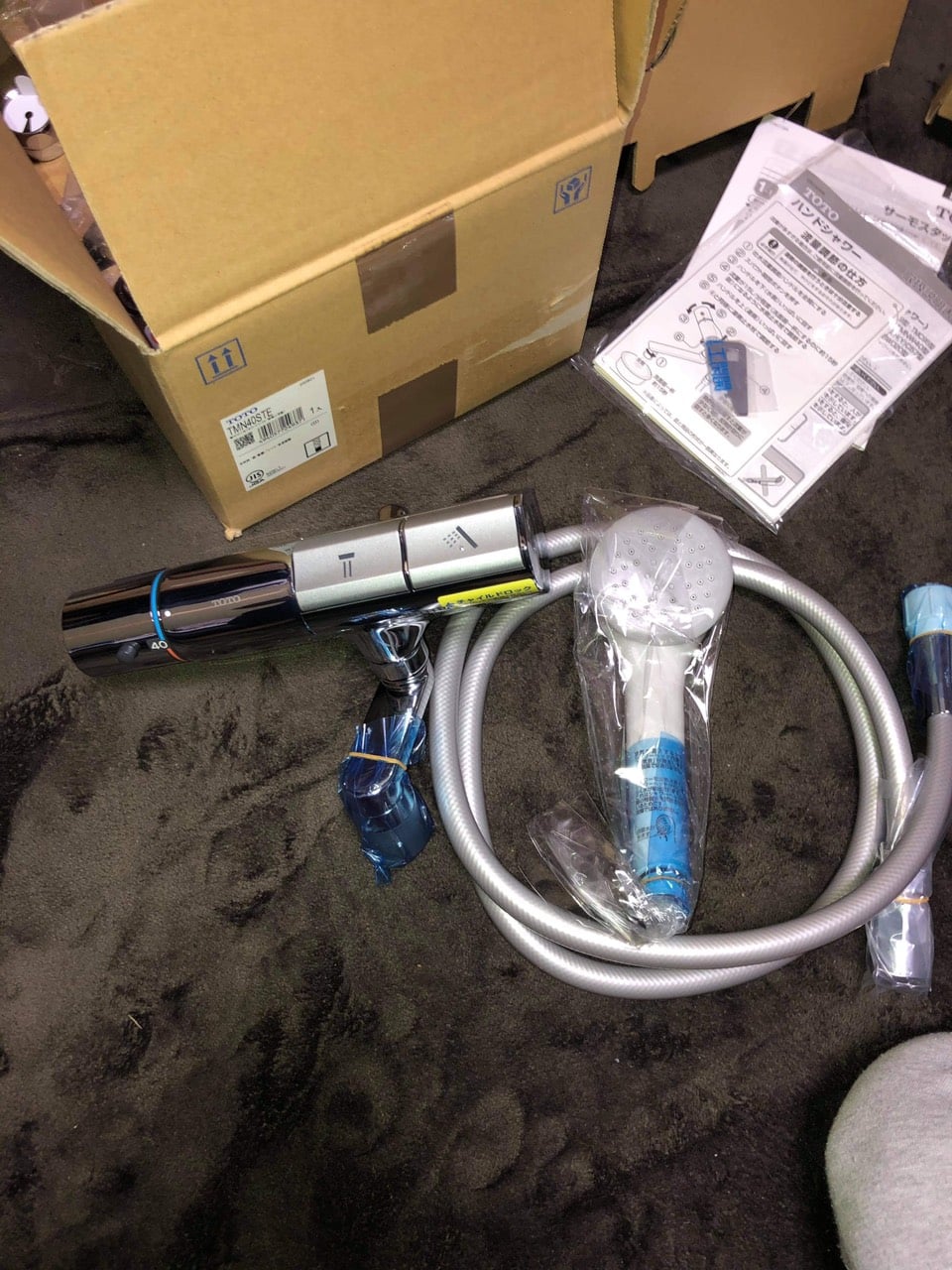 Sen tắm Toto TMN40STE| Nhiệt độ | Nút bấm chuyển nước 4 Sen tắm Toto TMN40STE| Nhiệt độ | Nút bấm chuyển nước - Ảnh 4