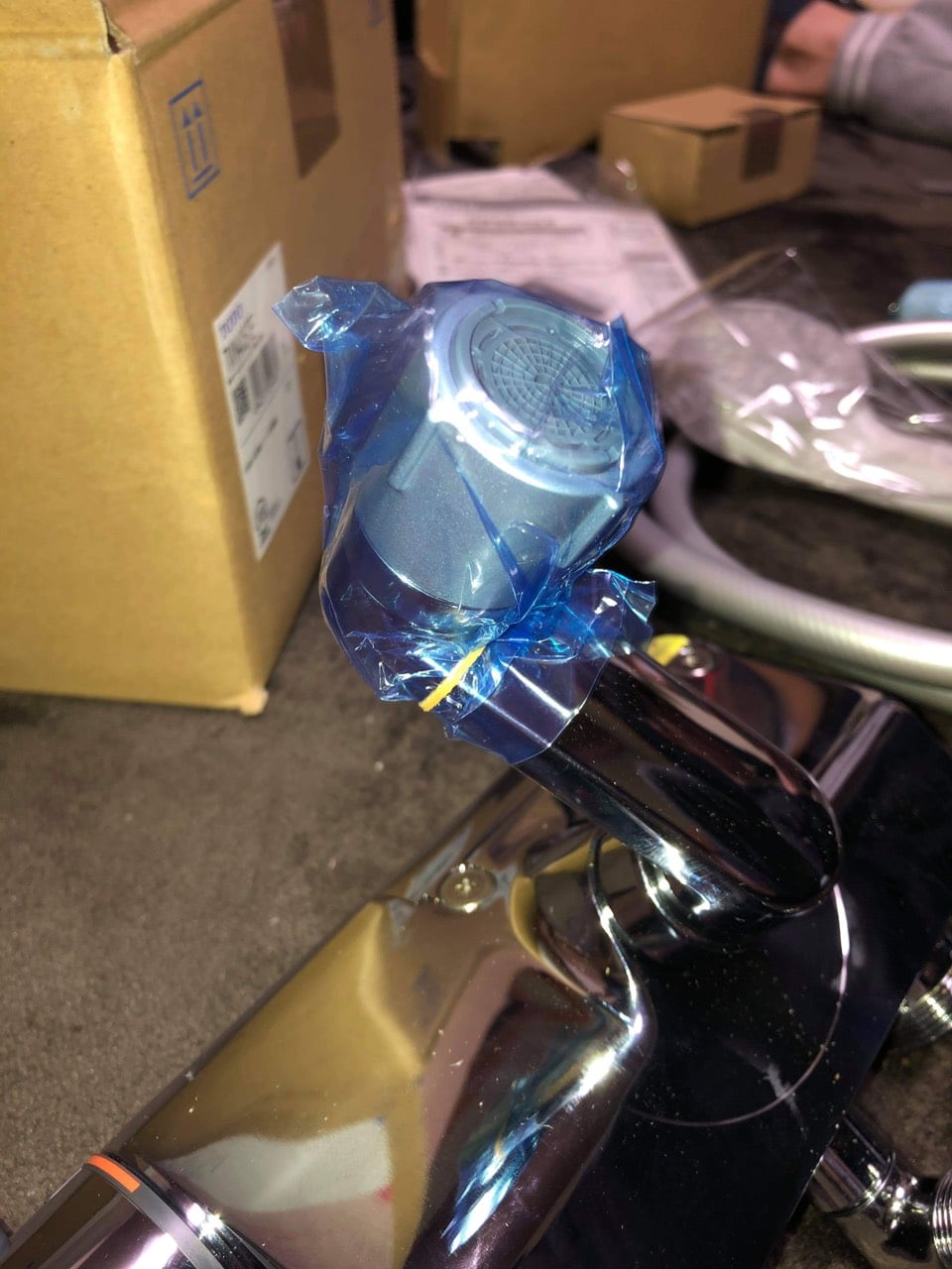 Sen tắm Toto TMN40STE| Nhiệt độ | Nút bấm chuyển nước 5 Sen tắm Toto TMN40STE| Nhiệt độ | Nút bấm chuyển nước - Ảnh 5