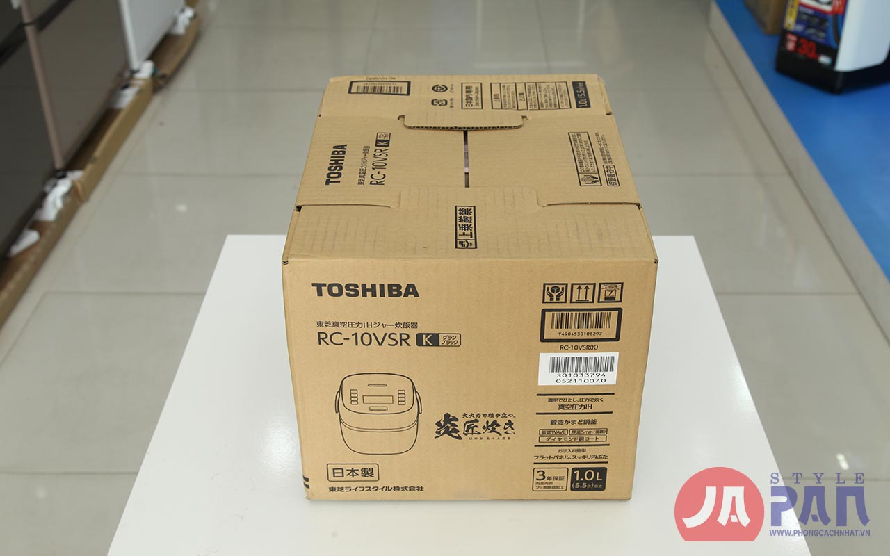 Nồi cơm điện Toshiba RC-18VST (K) |1.8L 2 Nồi cơm điện Toshiba RC-18VST (K) |1.8L - Ảnh 2
