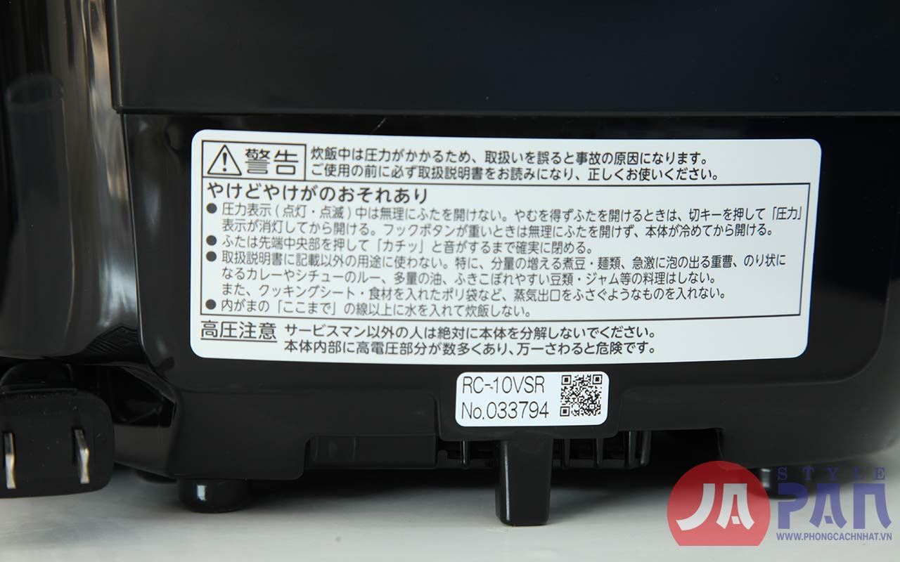 Nồi cơm điện Toshiba RC-18VST (K) |1.8L 11 Nồi cơm điện Toshiba RC-18VST (K) |1.8L - Ảnh 11