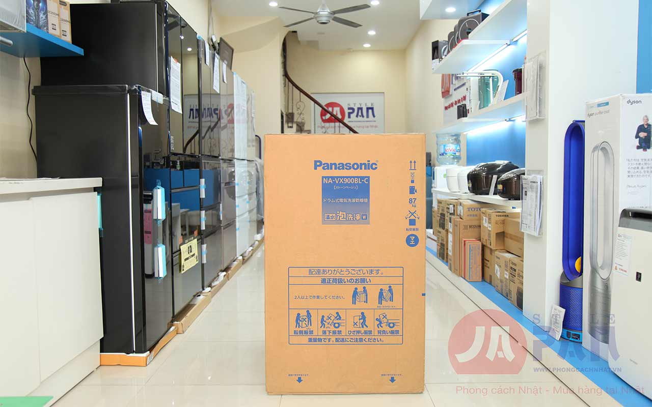 Máy giặt Panasonic NA-VX900BL (C) | Giặt 11kg, sấy 6kg 2 Máy giặt Panasonic NA-VX900BL (C) | Giặt 11kg, sấy 6kg - Ảnh 2