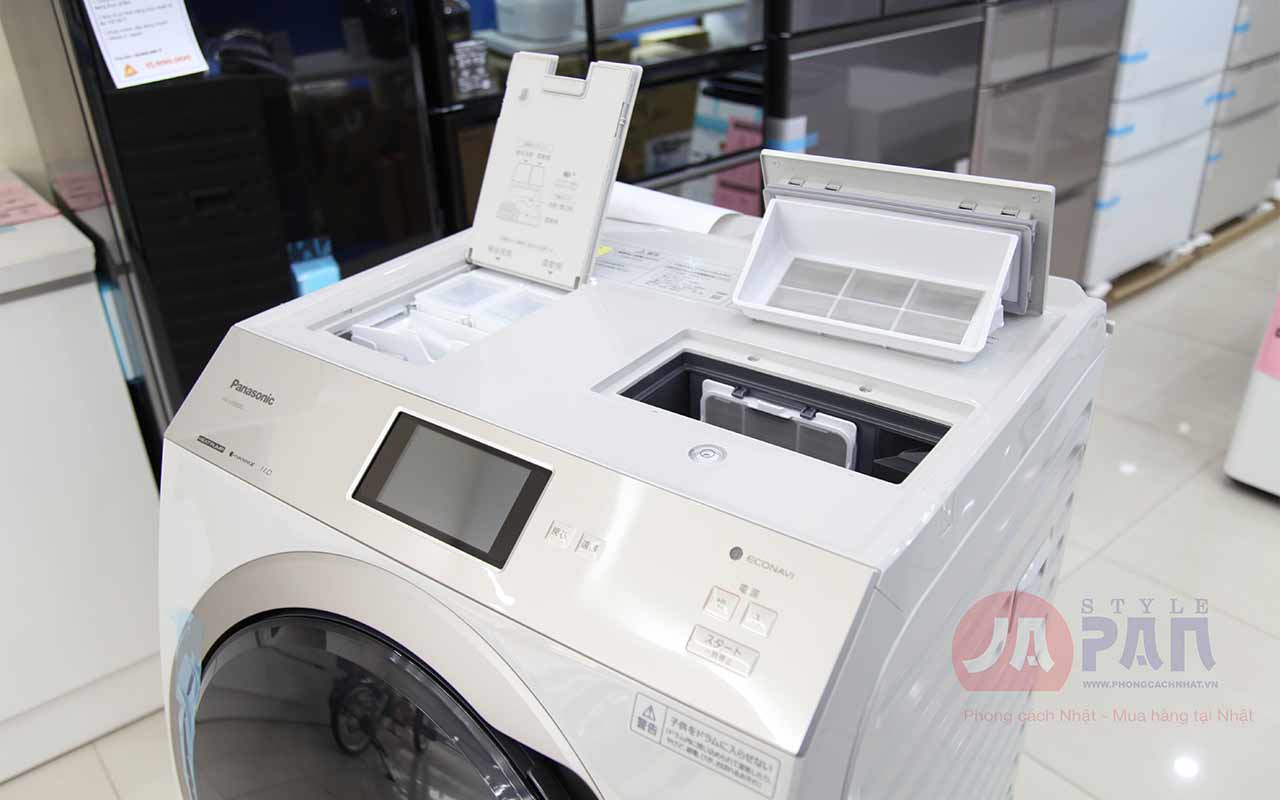 Máy giặt Panasonic NA-VX900BL (C) | Giặt 11kg, sấy 6kg 11 Máy giặt Panasonic NA-VX900BL (C) | Giặt 11kg, sấy 6kg - Ảnh 11