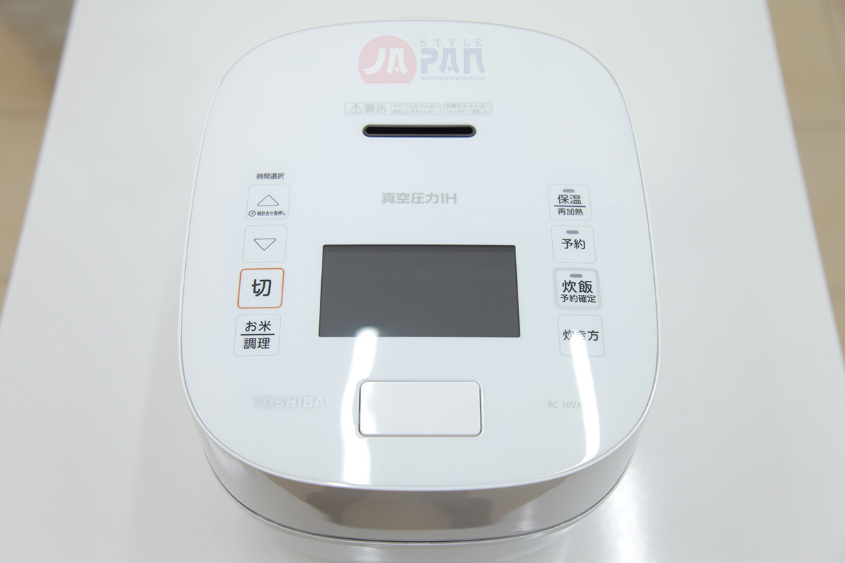 Nồi cơm điện Toshiba RC-18VXT (W) | 1.8L 3 Nồi cơm điện Toshiba RC-18VXT (W) | 1.8L - Ảnh 3