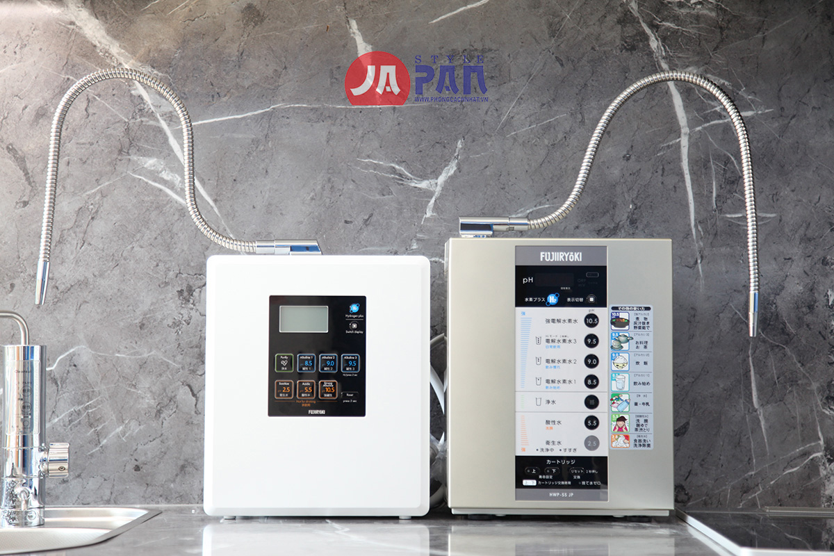 Máy lọc nước ion kiềm Fujiiryoki HWP-77| Made in Japan 2 Máy lọc nước ion kiềm Fujiiryoki HWP-77| Made in Japan - Ảnh 2