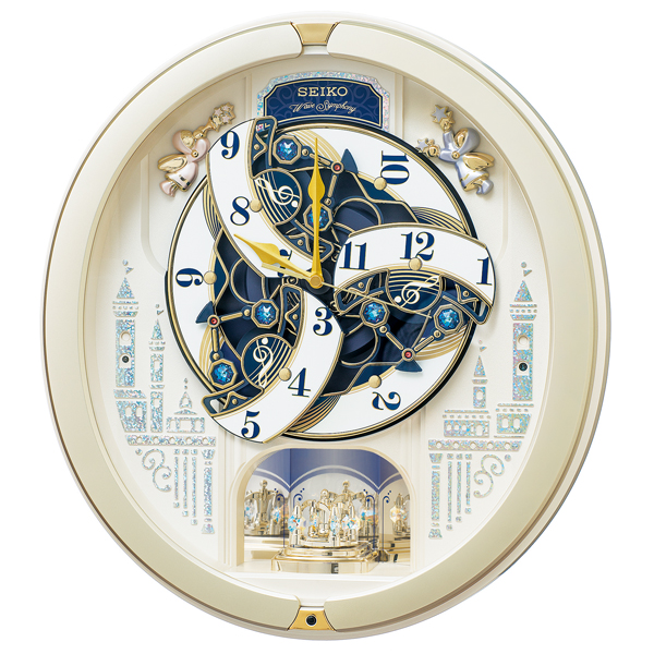 Đồng hồ treo tường Seiko RE579S |40 giai điệu 2 Đồng hồ treo tường Seiko RE579S |40 giai điệu - Ảnh 2