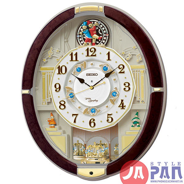 Đồng hồ treo tường Seiko RE581B|40 giai điệu 1 Đồng hồ treo tường Seiko RE581B|40 giai điệu