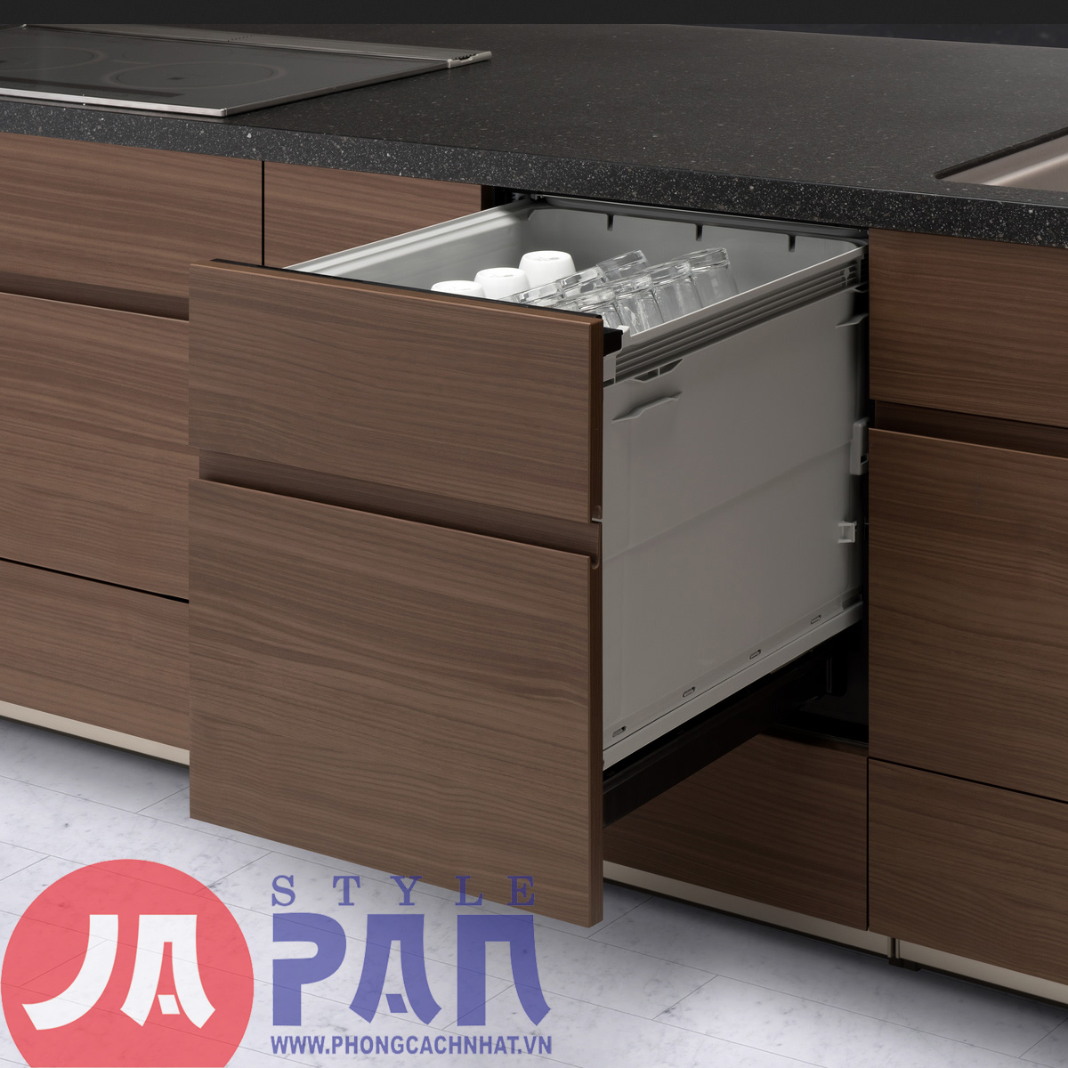 Máy rửa bát âm tủ Panasonic NP-45KD8A 1 Máy rửa bát âm tủ Panasonic NP-45KD8A