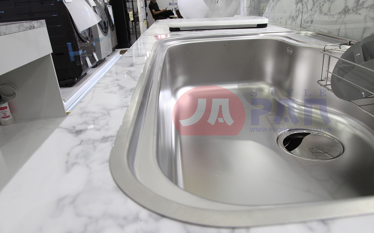 Chậu rửa bát Shigeru FCM-DK FS|Chậu 1 hố 10 Chậu rửa bát Shigeru FCM DK FS