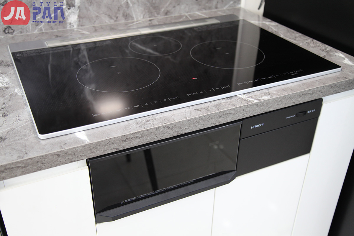Bếp từ Hitachi HT-M8AKTWF | Rộng 75cm| Tràn viền | Cảm ứng 3 Bếp từ Hitachi HT-M8AKTWF | Rộng 75cm| Tràn viền | Cảm ứng - Ảnh 3