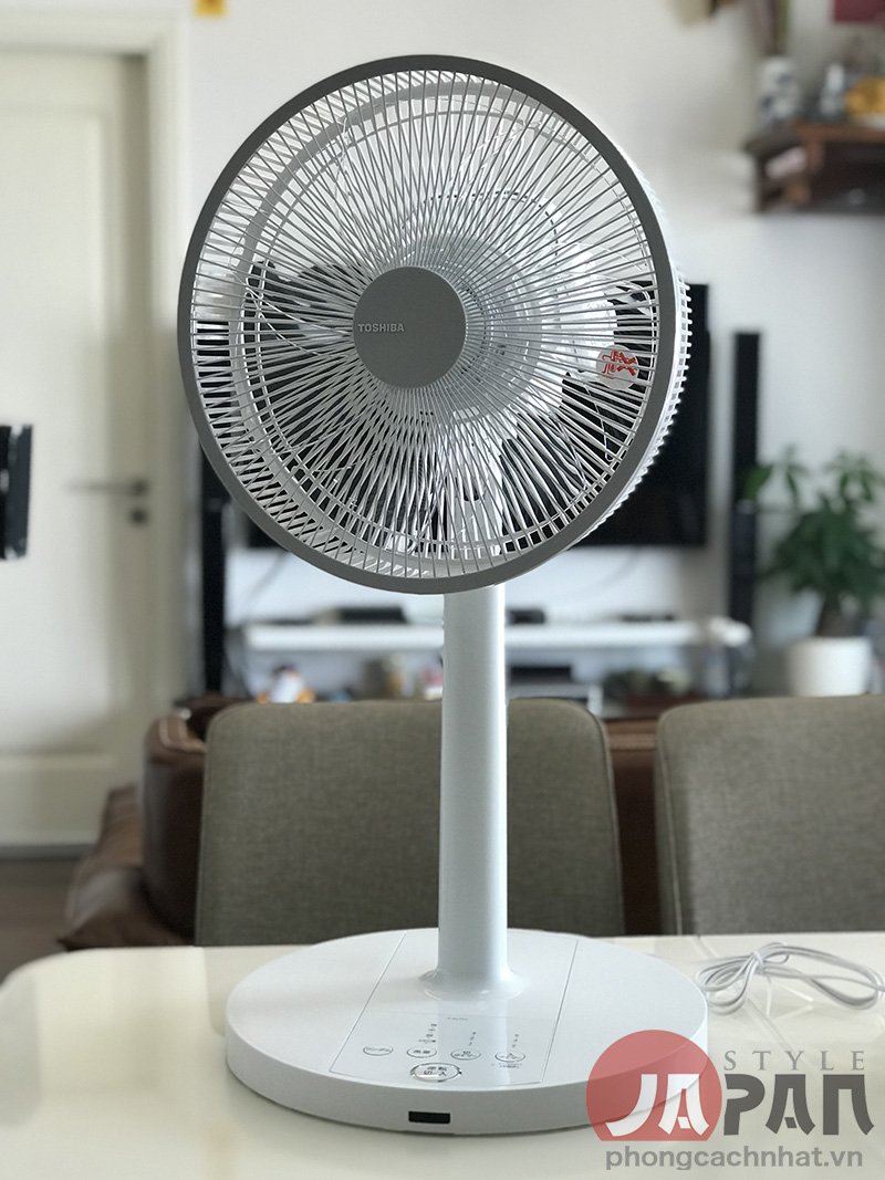 Toshiba F-ALW55, thương hiệu quạt điện Nhật Bản không chỉ siêu bền mà còn siêu đẹp