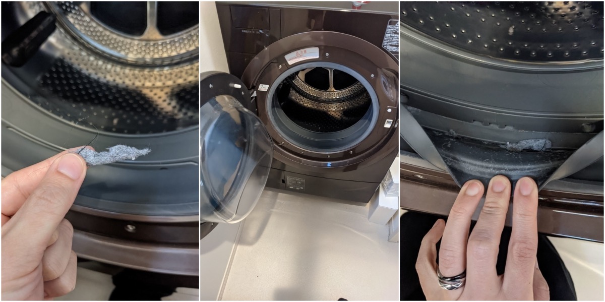 Ngăn ngừa nấm mốc cho máy giặt cửa trước lồng ngang, hàng nội địa Nhật 1 14 1626505448 3322209020 collage fotor 1