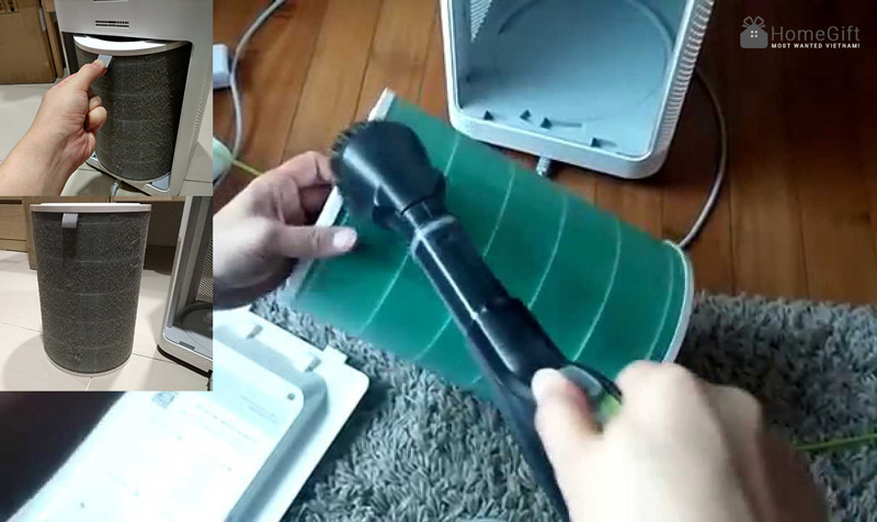 Các bước vệ sinh màng lọc của máy lọc không khí 1 14 1635653622 9944232182 ve sinh may loc may loc khong khi 6 1
