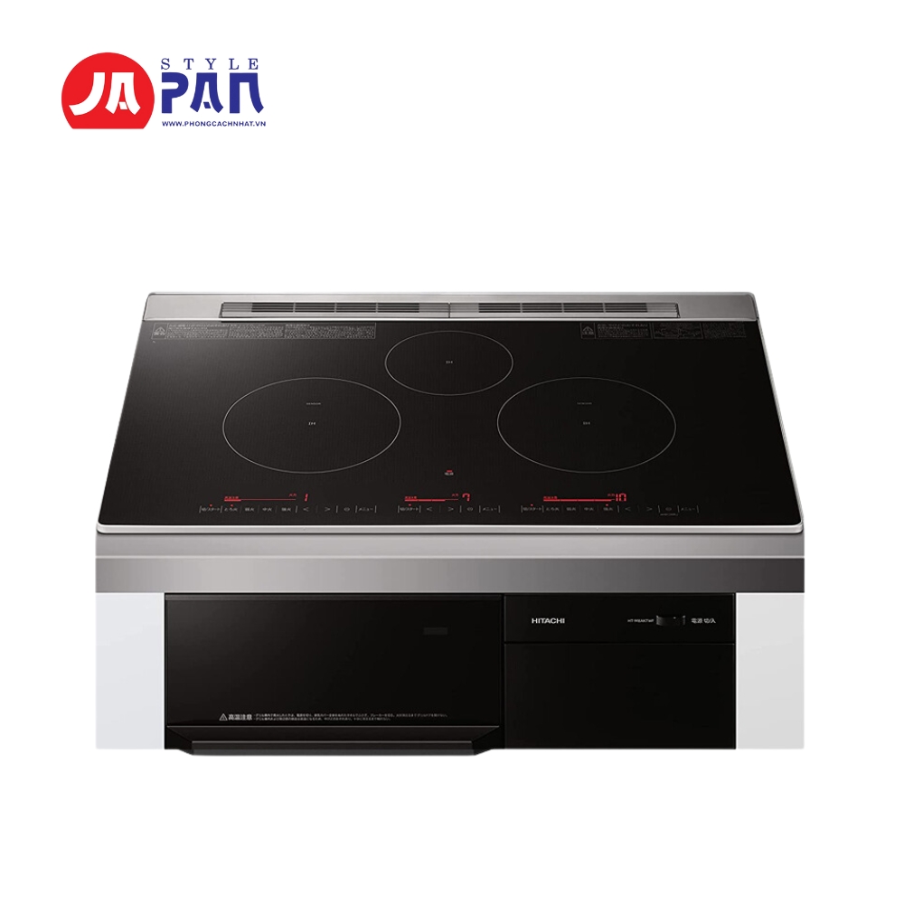 Bếp từ Hitachi HT-M8AKTWF | Rộng 75cm| Tràn viền | Cảm ứng 1 Bếp từ Hitachi HT-M8AKTWF Rộng 75cm