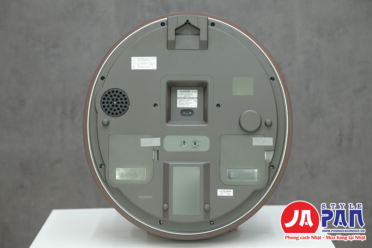 Đồng hồ treo tường Seiko RE580B | Khảm gỗ tự nhiên 19 Đồng hồ treo tường Seiko RE580B | Khảm gỗ tự nhiên - Ảnh 19