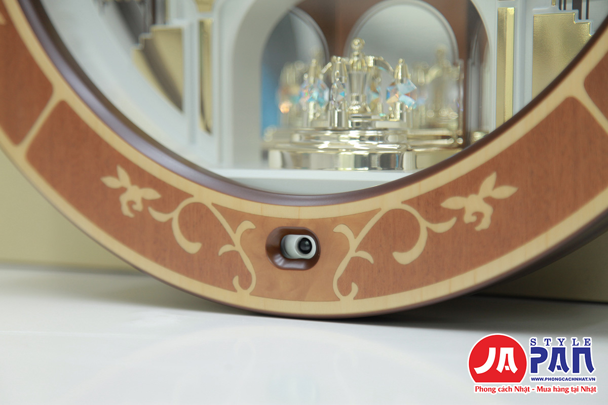 Đồng hồ treo tường Seiko RE580B | Khảm gỗ tự nhiên 14 Đồng hồ treo tường Seiko RE580B | Khảm gỗ tự nhiên - Ảnh 14