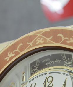 Đồng hồ treo tường Seiko RE580B | Khảm gỗ tự nhiên 31 Dong ho treo tuong Seiko RE580B 5