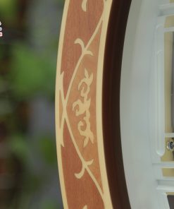 Đồng hồ treo tường Seiko RE580B | Khảm gỗ tự nhiên 30 Dong ho treo tuong Seiko RE580B 7