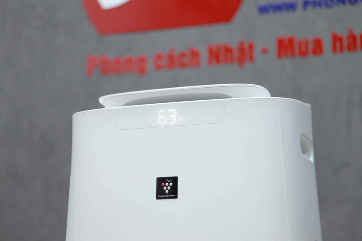 Máy lọc không khí bù ẩm Sharp KI-NX75-W | Ion Plasma 25000 4 Máy lọc không khí bù ẩm Sharp KI-NX75-W | Ion Plasma 25000 - Ảnh 4